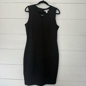 White House Black Market Women’s 10 Black Keyhole Dress Career Work Wear